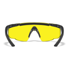 Защитные баллистические очки для большей четкости и контрастности Wiley X Saber Advanced, желтые линзы в черной оправе - изображение 5