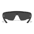 Защитные баллистические очки для яркого солнечного дня Wiley X Saber Advanced, серые линзы в черной оправе - изображение 4