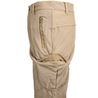 Тактичні штани Lesko для B001 XL Sand чоловічі військові з кишенями - зображення 3