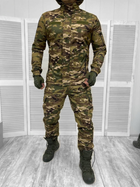 Тактическая зимняя теплая военная форма комплект костюм ( Куртка + Штаны ), Камуфляж: Мультикам, Размер: L - изображение 1