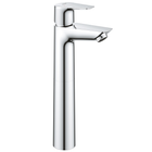Cмеситель для умывальника с высоким изливом GROHE QuickFix StartEdge 23777001 хром латунь с донным клапаном CV030592