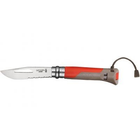 Нож Opinel №8 Outdoor красный (001714) - изображение 1
