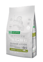 Сухой беззерновой корм для юниоров Nature's Protection Superior Care White Dogs Grain Free Junior Small and Mini Breeds