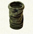 Бафф теплый флиссовый Оливковый 26 см Shapki-UA - изображение 1