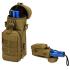 Армейская сумка чехол для бутылки или термоса Защитник 173 хаки - изображение 7
