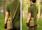 Армійська сумка чохол для пляшки або термоса Захисник 173 хакі - зображення 11