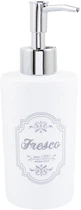 Дозатор для рідкого мила Arino Fresco White (Tr54521)