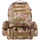 Тактический рюкзак 55 л рейдовый с отсоединяемыми подсумками (50 х 34 х 15+10 см) Камуфляж Multicam ZK-5504 - изображение 2