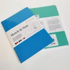 Комплект блокнотов Hahnemuhle Sketch & Note 125 г/м², А6, 2 шт. х 20 листов, синий/зеленый