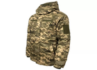 Тактична військова куртка Бушлат зимовий SoftShell Піксель ЗСУ 56 розмір Козак - зображення 5