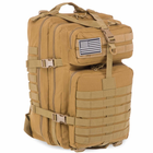 Рюкзак тактический, рейдовый военный SP-Sport ZK-5508 35л Хаки - изображение 1