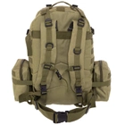 Рюкзак тактический с подсумками, рейдовый военный SP-Sport ZK-5504 55л Оливковый - изображение 3