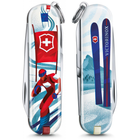 Складаний швейцарський ніж Victorinox Vx06223.L2008 Classic LE Ski Race 7 функцій 58 мм спортивний дизайн - зображення 3