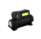 Аккумуляторный налобный фонарь с датчиком движения BL 123 COB, 80х45х50мм, USB-Type-C, 5 режимов Черный