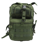 Сумка-рюкзак тактическая военная A92 800D олива 20 л - изображение 1