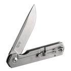 Нож складной карманный с фиксацией Frame lock Firebird FH12-SS Silver 205 мм - изображение 3