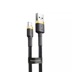 Кабель для зарядки Baseus Cafule Lightning CALKLF-BV1 2.4A 100см gold/black