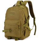 Рюкзак міський Protector plus S405-40 40л із системою Molle пісочний - зображення 1