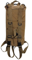 Рюкзак тактичний військовий з питною системою Tactical A41 3л пісочний - зображення 3