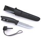 Ніж з кресалом у чохлі Morakniv Companion Spark Black 238 мм - зображення 2