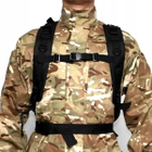 Рюкзак тактичний військовий Camo Military Gear Pl-as-bp-kp-t 25л чорний - зображення 3