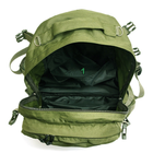 Тактичний похідний міцний рюкзак 40 літрів олива 5.15.b - зображення 7