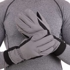 Тактические перчатки на меху теплые зимние, перчатки многоцелевые, для охоты и рыбалки перчатки спиннингиста Размер L Серые BC-9227 - изображение 5