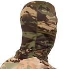 Балаклава тактическая военная подшлемник хомут шарф Камуфляж Digital Woodland ZK-5 - изображение 4