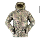 Куртка военная тактическая на флисе YAKEDA SoftShell 3XL Multicam (YAM2888979-4) - изображение 1