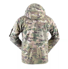 Куртка военная тактическая на флисе YAKEDA SoftShell L Multicam (YAM2888979-1) - изображение 2