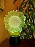 Змінна пластина для 3D світильників "Соняшник" 3DTOYSLAMP