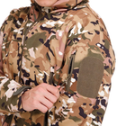 Куртка военная тактическая флисовая мужская теплая SP-Sport ZK-20 размер XXL камуфляж Multicam - изображение 3