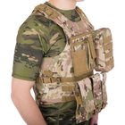 Разгрузочный жилет универсальный, разгрузка тактическая на 4 кармана Military Rangers ZK-5516 камуфляж - изображение 6