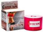 Кінезіо тейп EPOS TAPE Rayon  5 см х 5 м (віскоза) рожевий - зображення 1