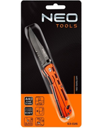 Нож складной Neo tools с фиксатором, с лезвием для разрезания ремня - изображение 2