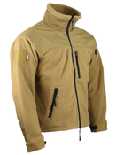 Фліс тактичний кофта KOMBAT UK Defender Tactical Fleece, L койот - изображение 2