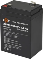 Аккумуляторная батарея LogicPower AGM LPM 6V 5.2Ah (LP4158)
