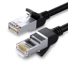 Патч-корд UGREEN NW101 RJ-45 Cat6 U/UTP 1000Mbps 1m Black (50184)