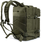 Військовий тактичний рюкзак Molle Army Assault QT&QY 45 літрів 45 x 33 x 30 см Olive - зображення 2