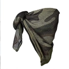 Камуфляжна сітка-шарф LOOGU з тактичної сітчастої сітки для військових зелений - зображення 2