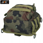 Военная тактическая сумка военный рюкзак на плечо GFC Tactical EDC Chest Pack Molle Assault Range Bag 26x20x11 см 4,5л - изображение 7