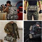 Американський тактичний рюкзак Molle Army Assault QT&QY 60 літрів - зображення 4
