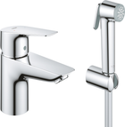 Смеситель для раковины GROHE QuickFix StartEdge 23773001 с душевым гарнитуром