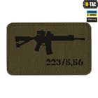 Нашивка M-Tac AR-15 Laser Cut Ranger Green/Black (00-00009173)