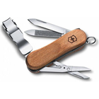 Нож Victorinox Delemont Nail Clip Wood 580 0.6461.63 - изображение 1