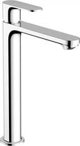 Змішувач hansgrohe Rebris S CoolStart EcoSmart+ для раковини зі зливним гарнітуром, хром 72590000