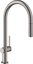Смеситель для кухни Hansgrohe Talis M54 210 2jet с выдвижным изливом Brushed Black Chrome 72800340