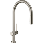 Смеситель для кухни Hansgrohe Talis M54 210 2jet с вытяжным изливом нержавеющая сталь 72800800