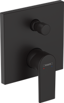 Змішувач Hansgrohe Vernis Shape прихованого монтажу для ванни/душу верхня частина Matt Black 71468670
