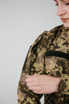 Тактична жіноча військова форма комплект костюм, (Кітель + Штани), Камуфляж: Піксель ЗСУ ММ-14, Розмір: S - зображення 8